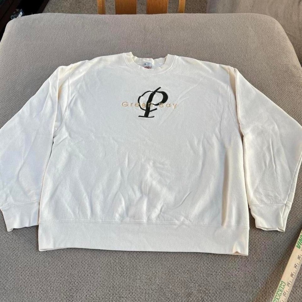 Vintage 1990s spellout Green Bay packers sweatshirt XL